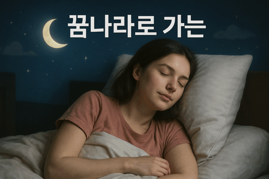 수면 압력은 수면 건강을 위한 필수사항입니다. 수면 압력에 깊은 잠이 든 여성