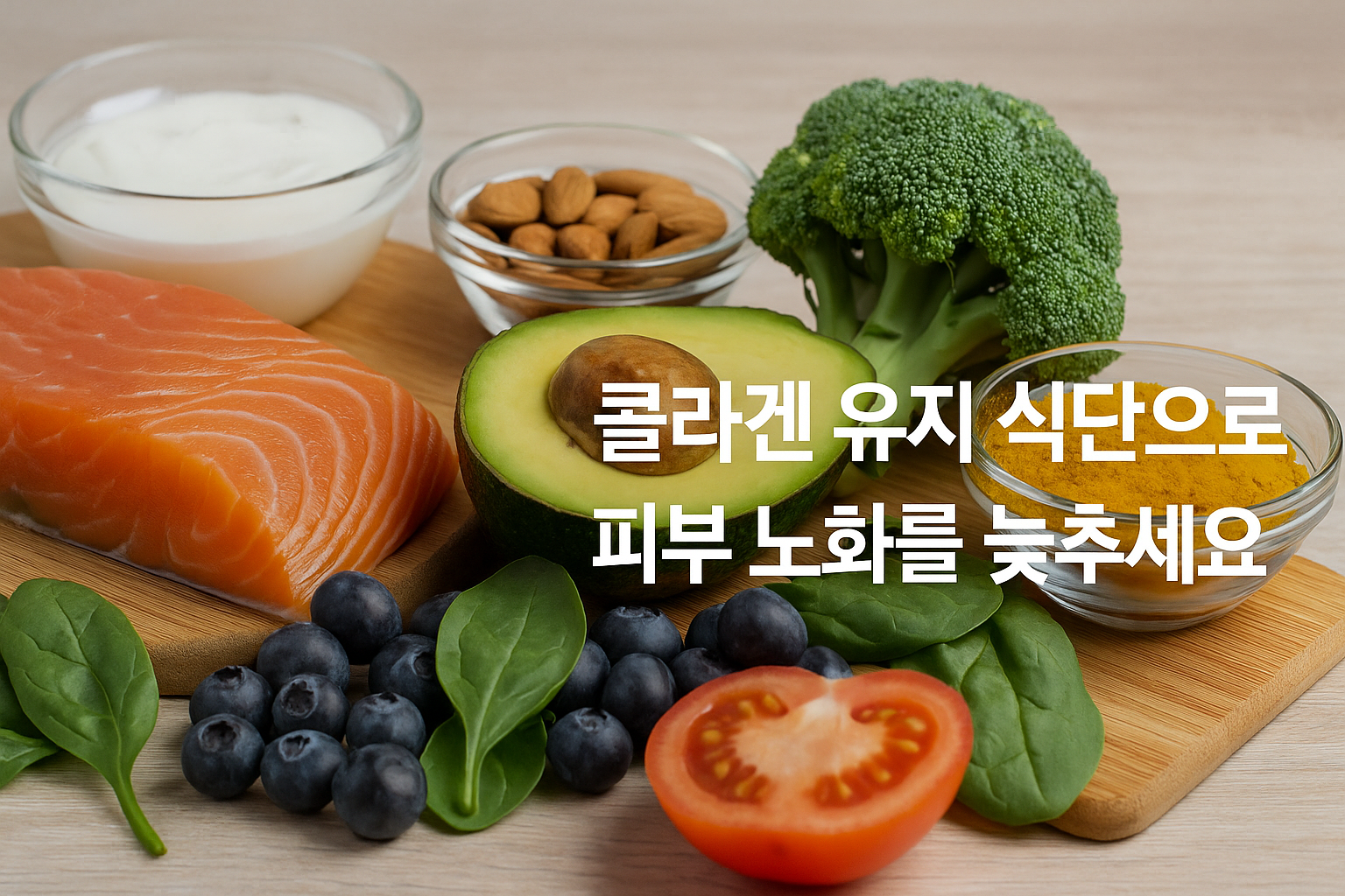 콜라겐 식단으로 노화를 늦추세요