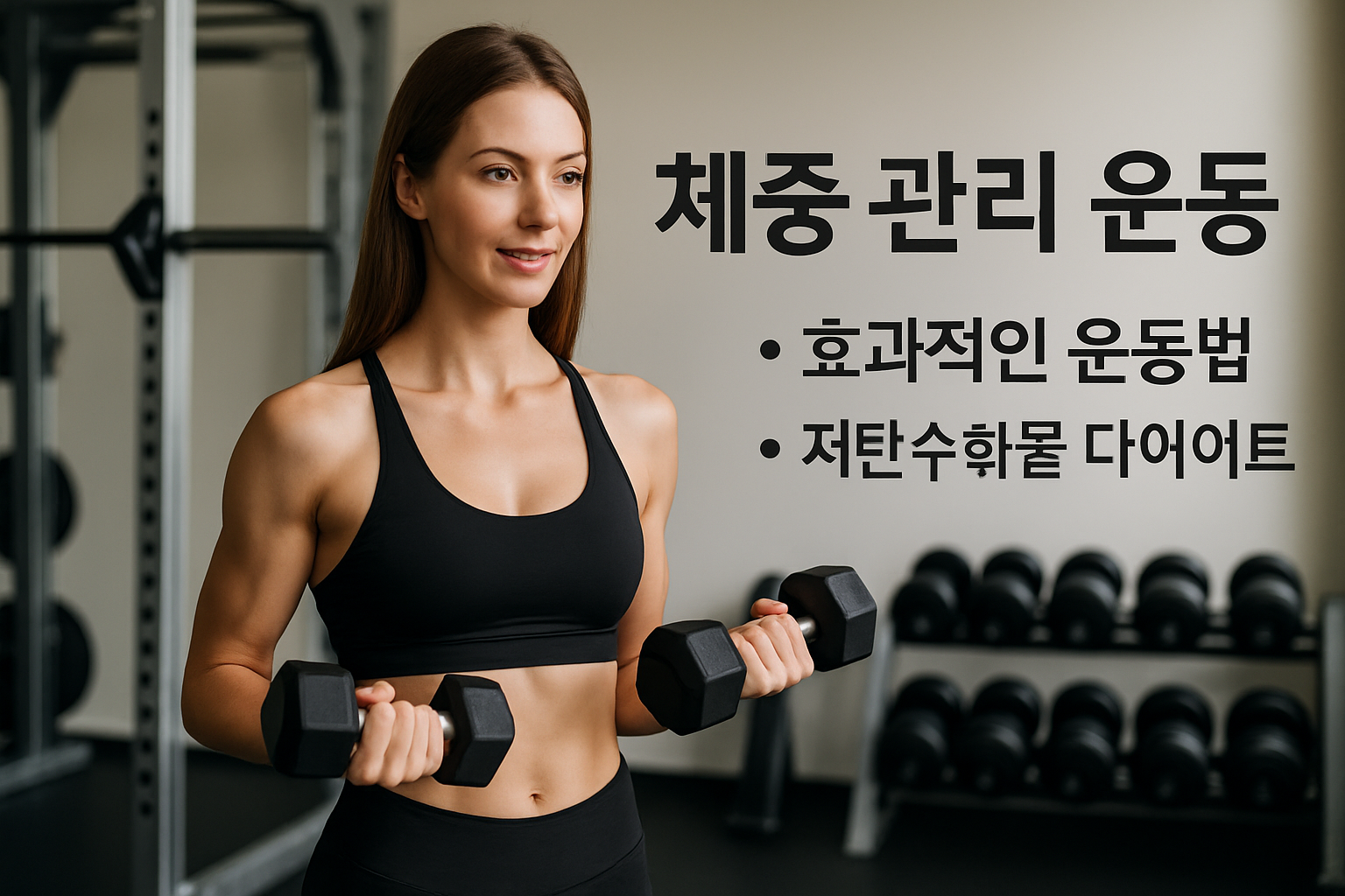 체중 관리 운동을꾸준히 하여 건강하고 탄탄한 몸매를 유지하고 있는 아름다운 여성