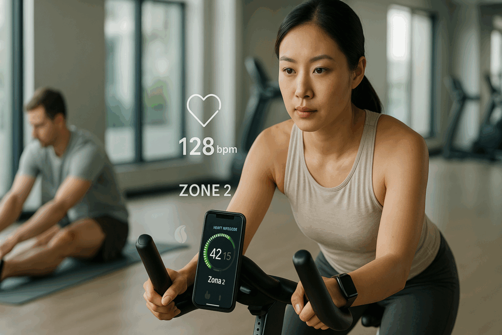 Zone 2 와 유연성 트레이닝를 통해 건강한 신체를 지키는 여성