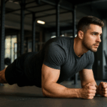 남성 허리 강화 운동으로 남성의 매력을 유지하고 있는 이미지